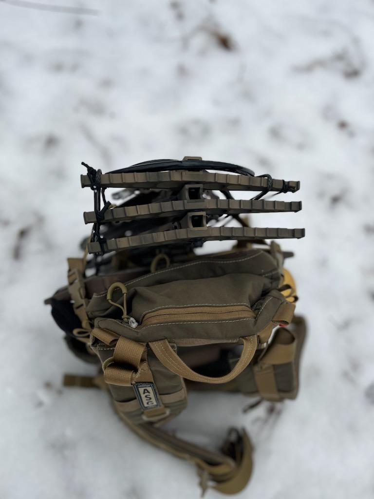 Shadow 16 Climbing Sticks (come standard with 1/8" x 8' Amsteel attachment rope. Custom fit aiders sold separately)