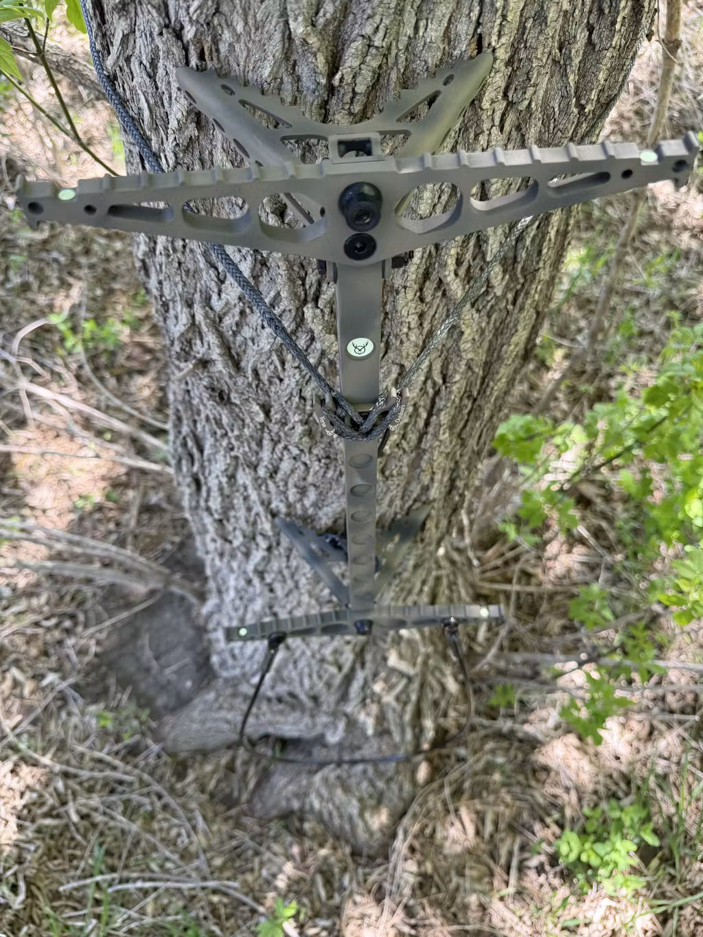 Shadow 16 Climbing Sticks (come standard with 1/8" x 8' Amsteel attachment rope.  Custom fit aiders sold separately)