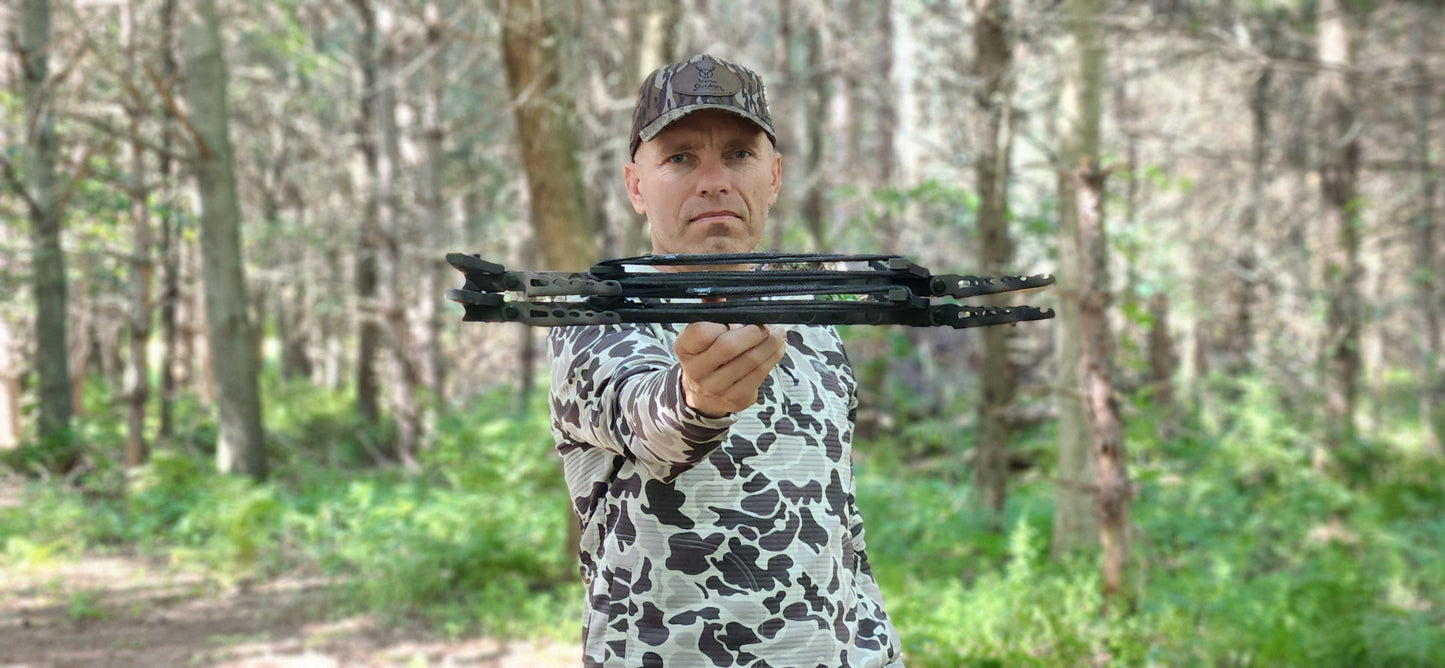 Shadow 16 Climbing Stick (comes standard with 1/8" x 8' Amsteel attachment rope.  Custom fit aiders sold separately)