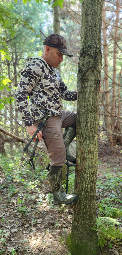 Shadow 16 Climbing Sticks (come standard with 1/8" x 8' Amsteel attachment rope.  Custom fit aiders sold separately)