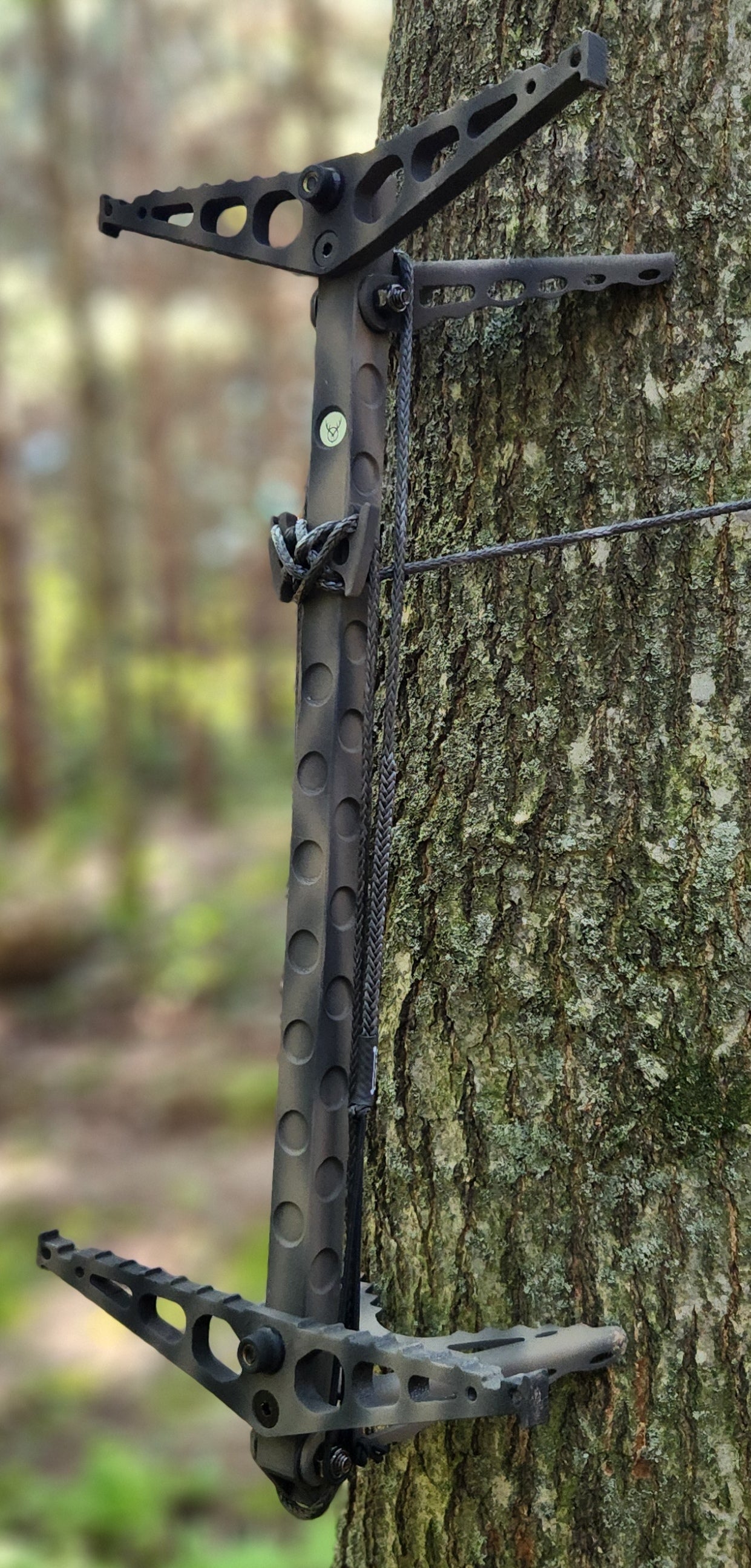 Shadow 16 Climbing Stick (comes standard with 1/8" x 8' Amsteel attachment rope.  Custom fit aiders sold separately)
