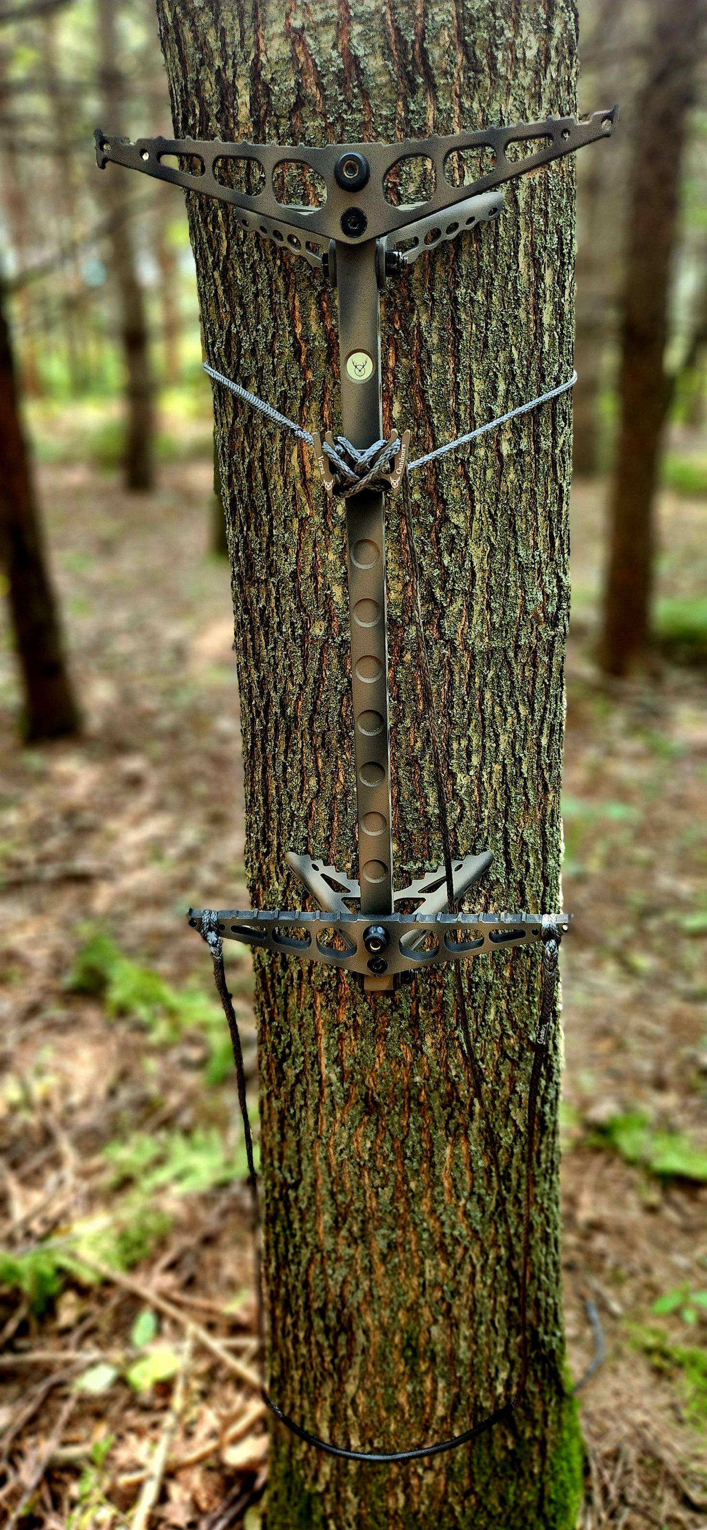 Shadow 16 Climbing Stick (comes standard with 1/8" x 8' Amsteel attachment rope.  Custom fit aiders sold separately)