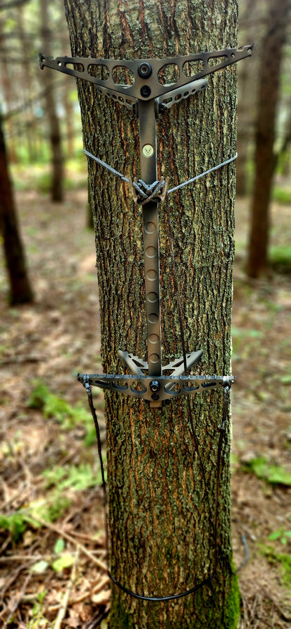 Shadow 16 Climbing Sticks (come standard with 1/8" x 8' Amsteel attachment rope.  Custom fit aiders sold separately)