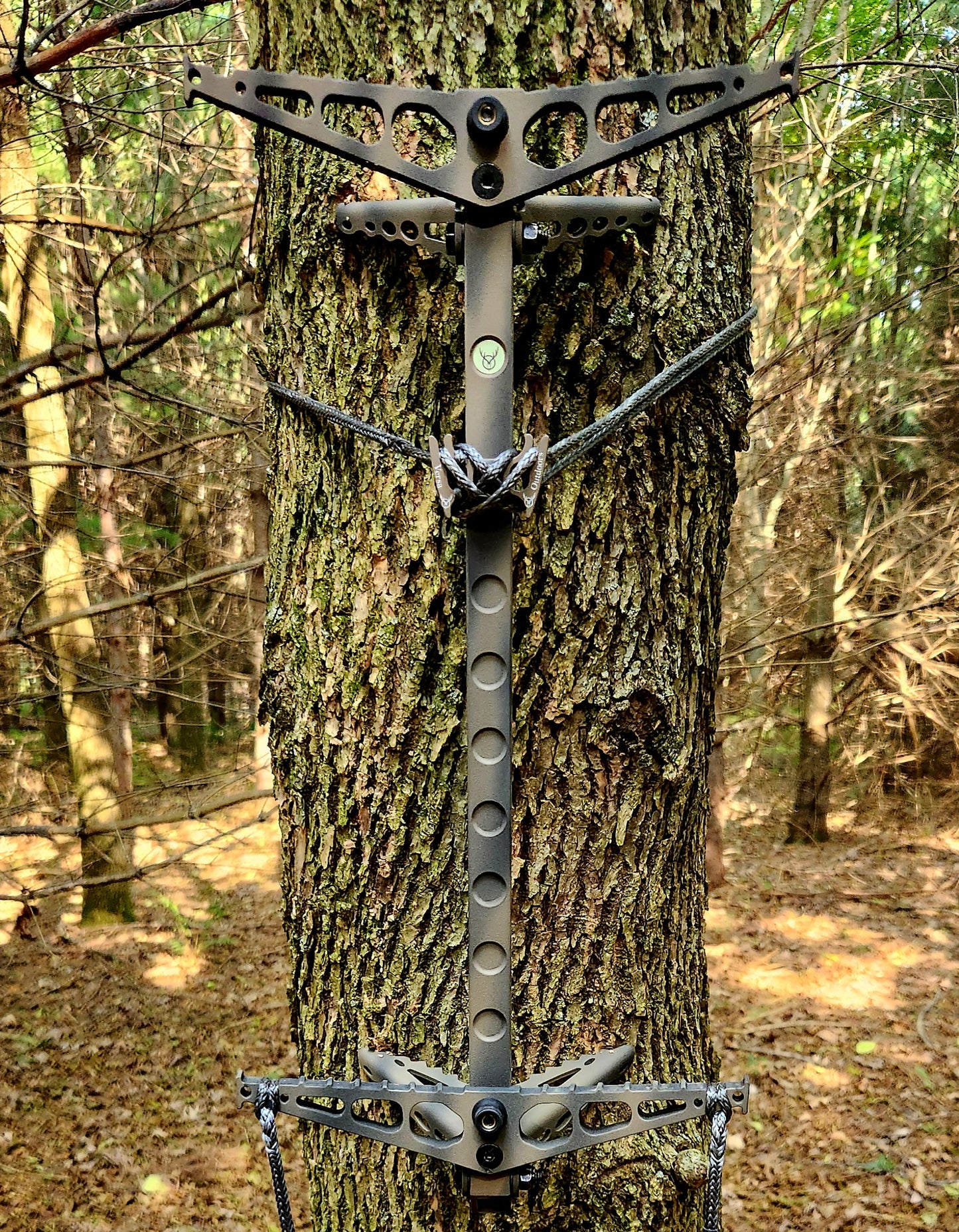 Shadow 16 Climbing Stick (comes standard with 1/8" x 8' Amsteel attachment rope.  Custom fit aiders sold separately)