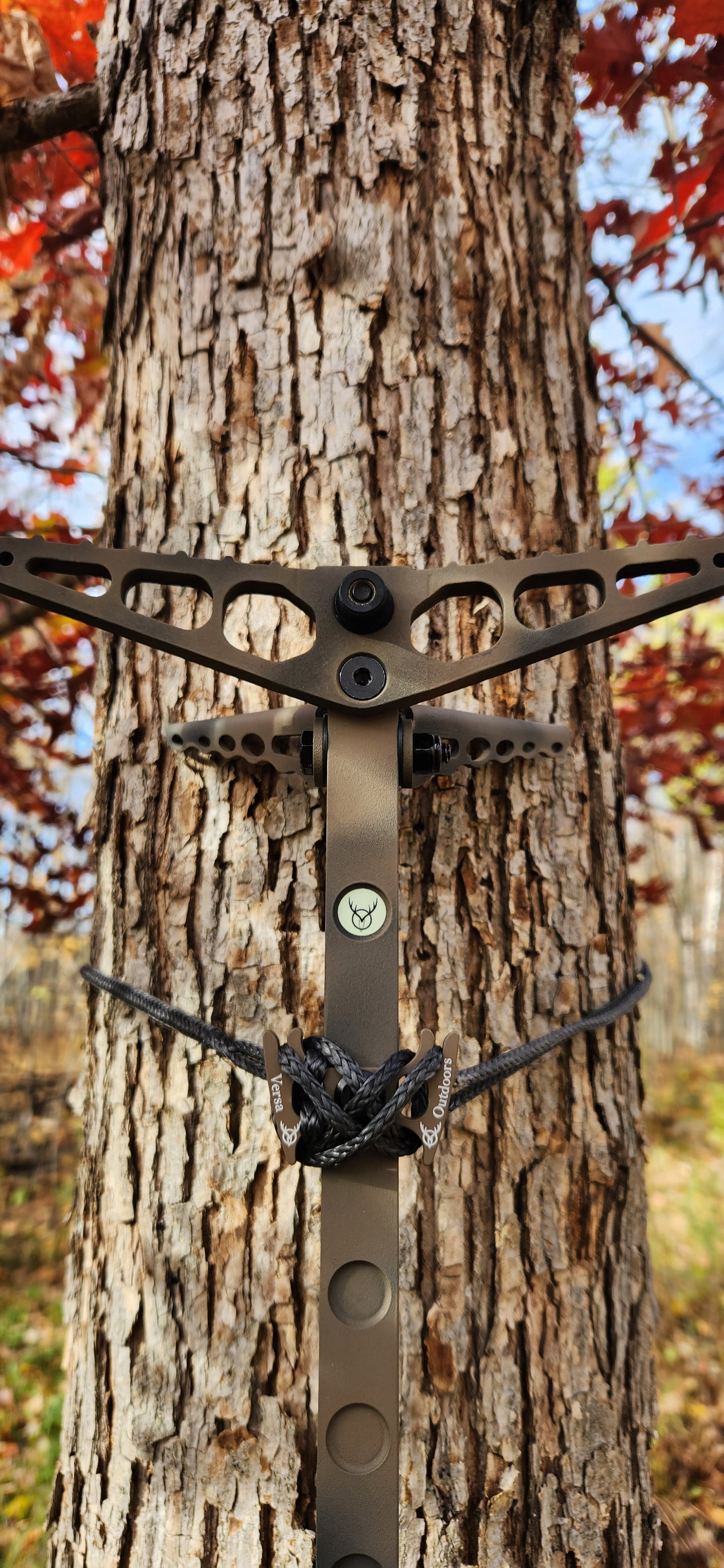 Shadow 16 Climbing Stick (comes standard with 1/8" x 8' Amsteel attachment rope.  Custom fit aiders sold separately)