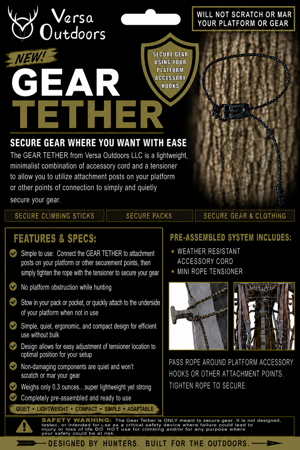 Gear Tether