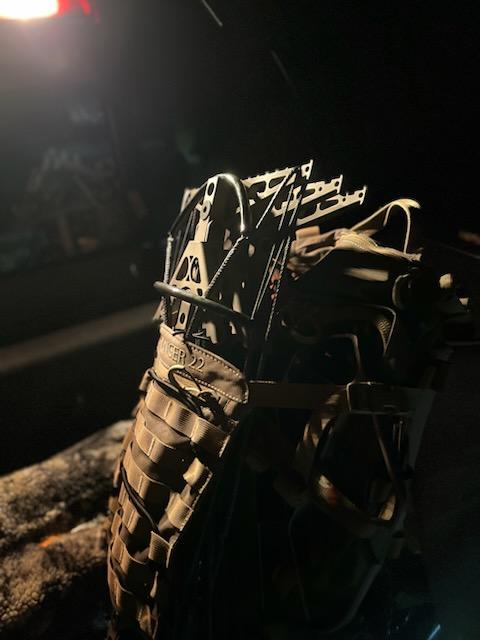 Shadow 16 Climbing Sticks (come standard with 1/8" x 8' Amsteel attachment rope.  Custom fit aiders sold separately)