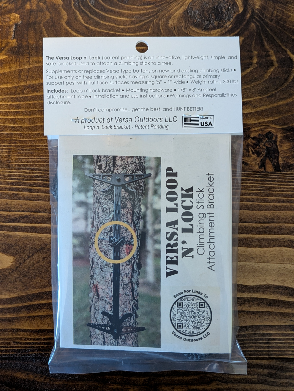 Versa Loop n' Lock Climbing Stick Attachment Bracket – Versa Outdoors LLC